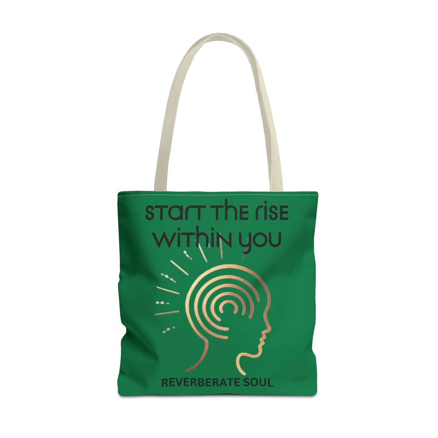 Tote Bag | Start the Rise Within You | Reverberate Soul™
