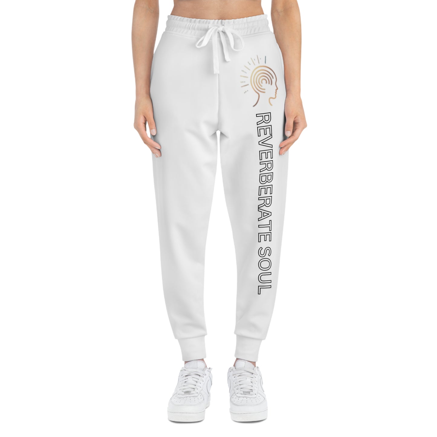 Athletic Joggers | White | Reverberate Soul™