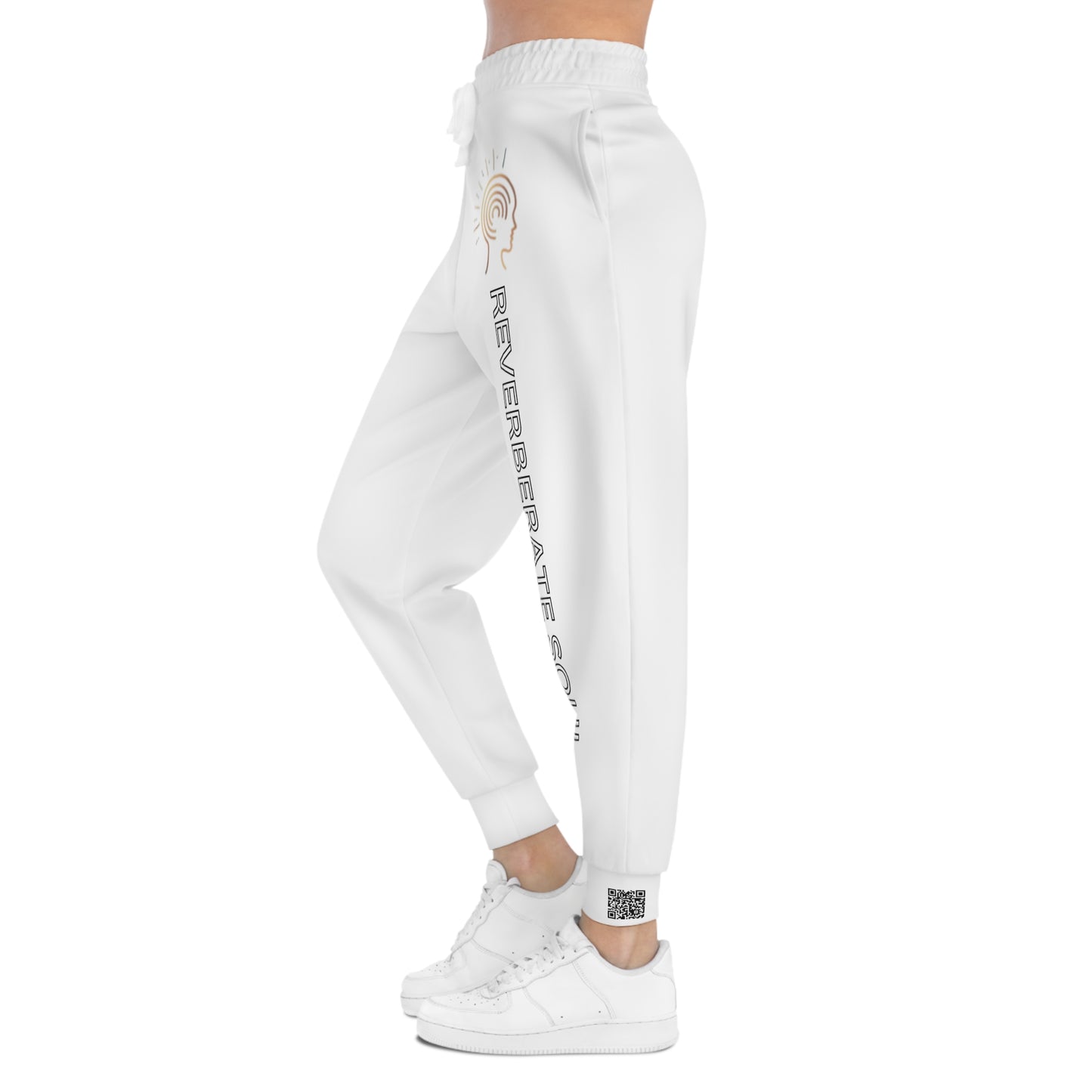 Athletic Joggers | White | Reverberate Soul™