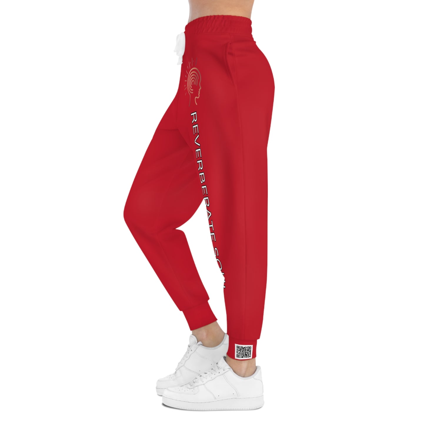 Athletic Joggers | Dark Red | Reverberate Soul™