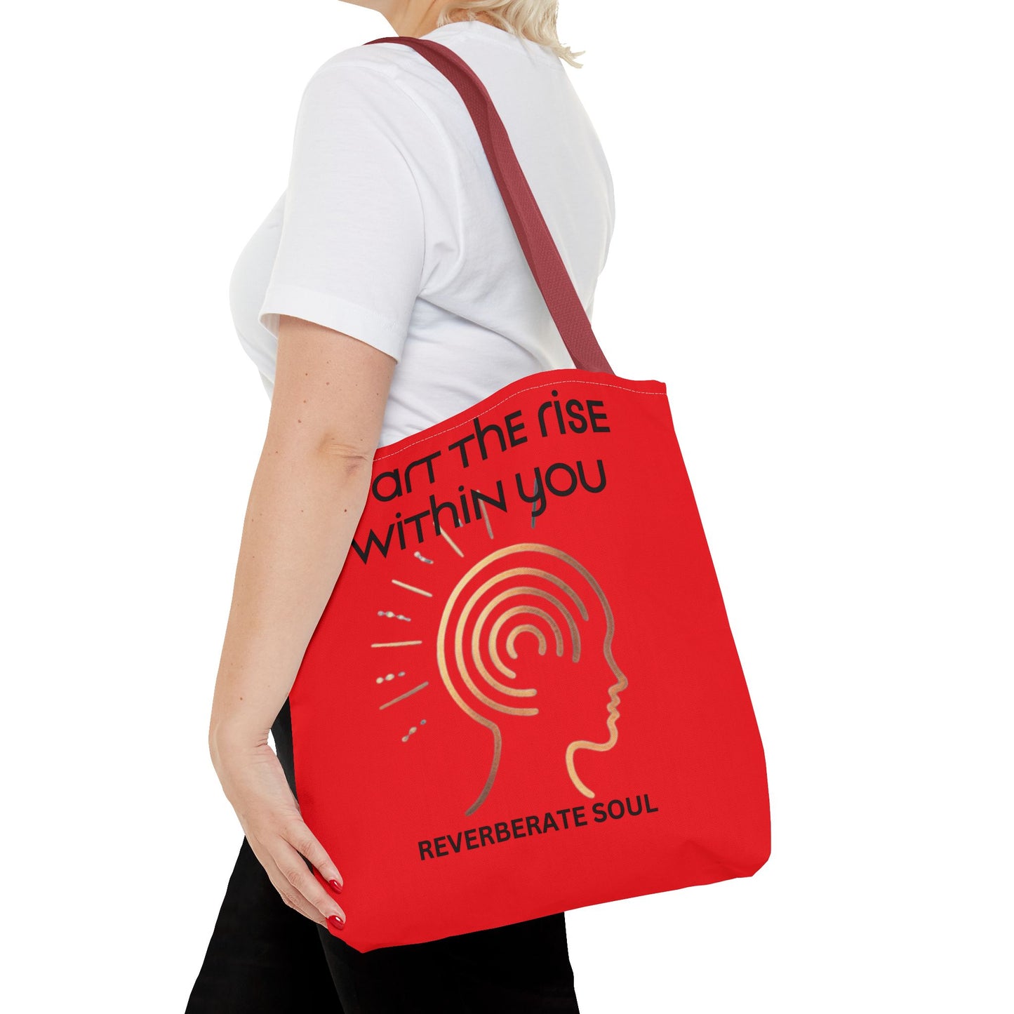Tote Bag | Start the Rise Within You | Reverberate Soul™