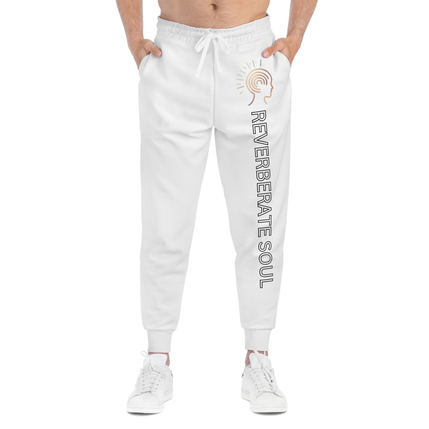 Athletic Joggers | White | Reverberate Soul™