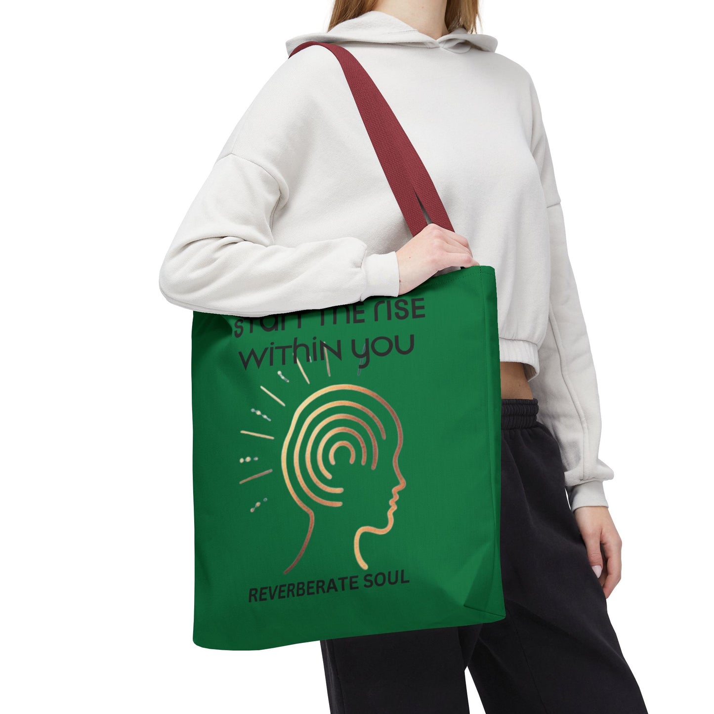 Tote Bag | Start the Rise Within You | Reverberate Soul™