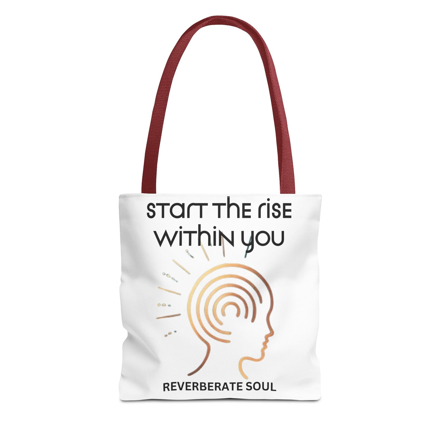 Tote Bag | Start the Rise Within You | Reverberate Soul™